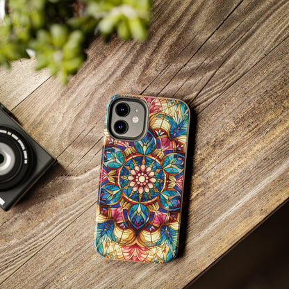 ToughDrop Apple iPhone Case Ft. Stained Glass Fractal