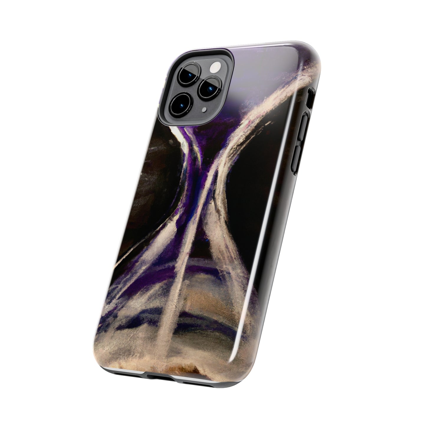 Tough Case-Mate iPhone Case Ft. Purple Hourglass