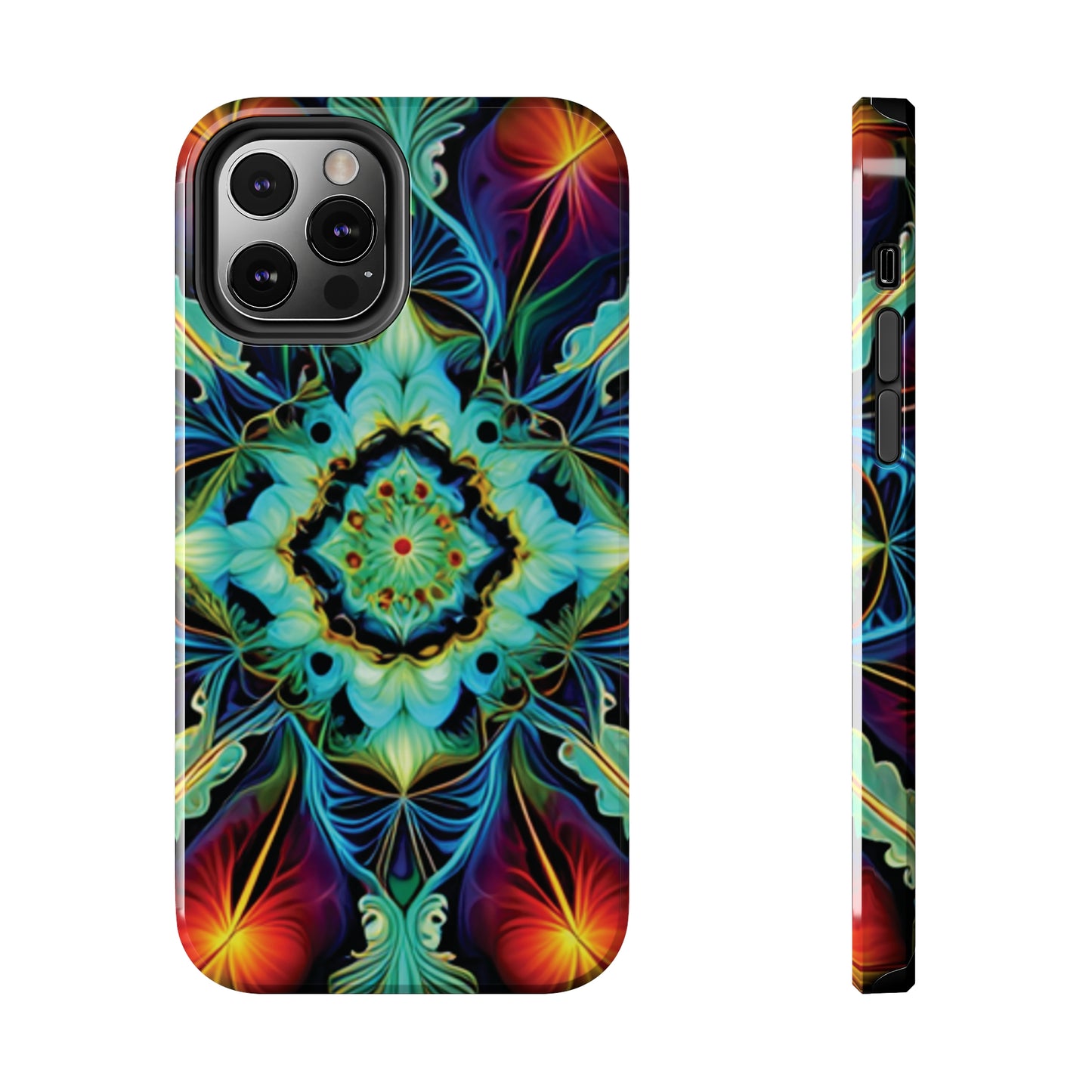 Strong Apple iPhone Case Ft. Leaf Fractal