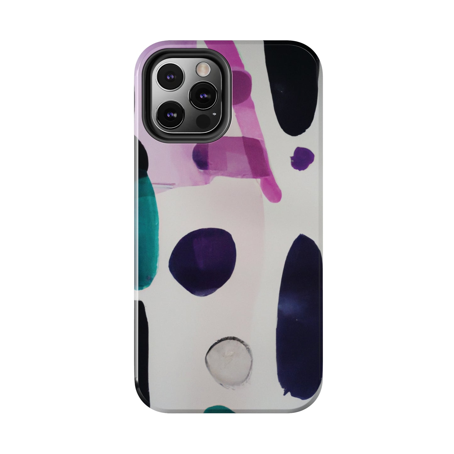 Strong Apple iPhone Case Ft. Abstract Cowprint