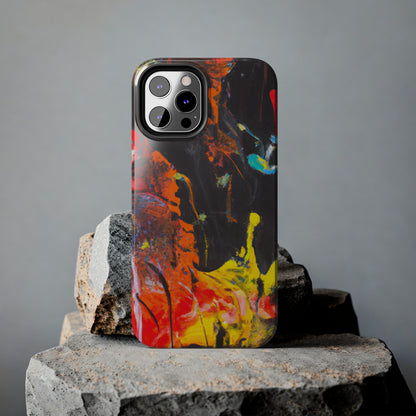 Tough Case-Mate iPhone Case Ft. Abstract Orange