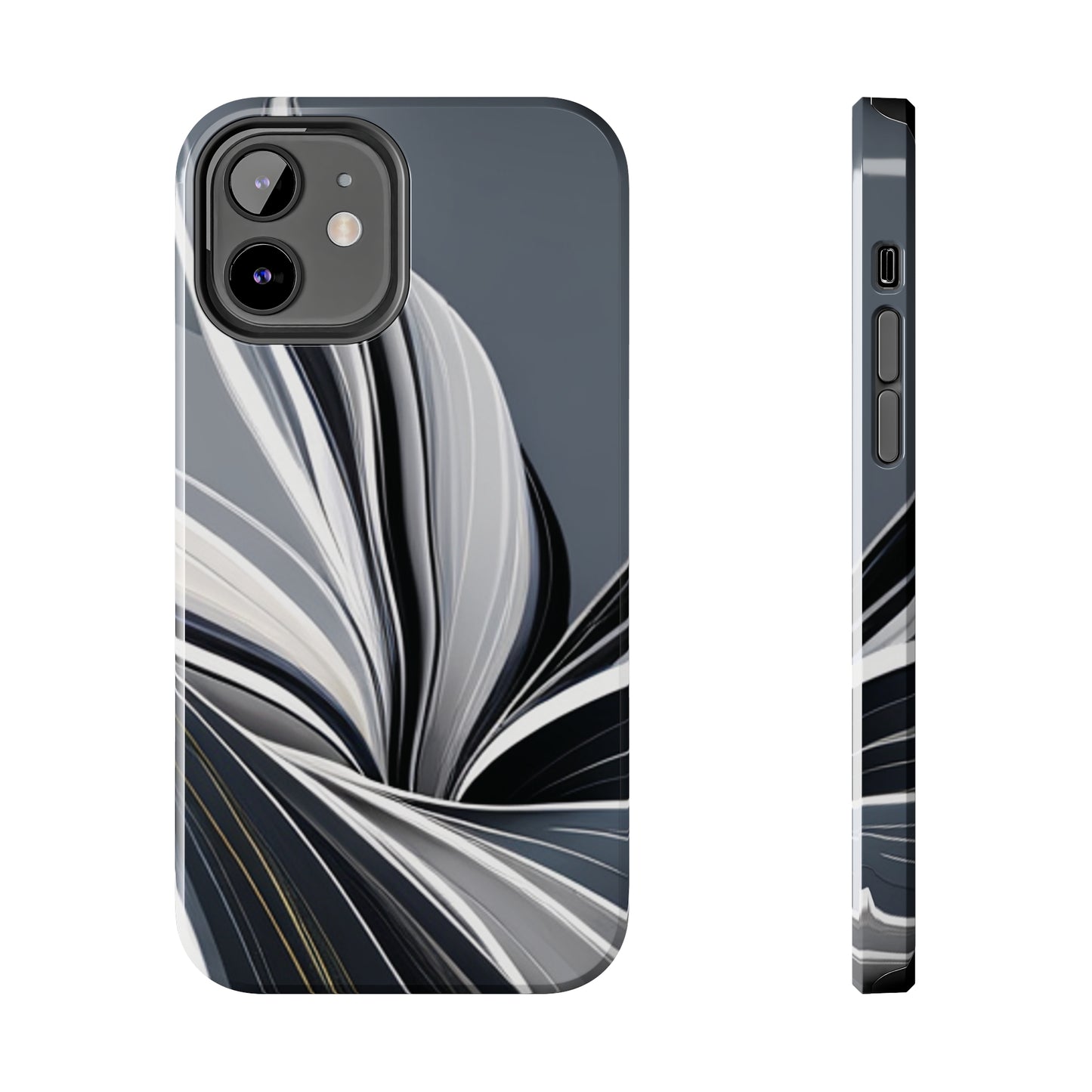 Strong Apple iPhone Cases Ft. Black and White Abstract Sail