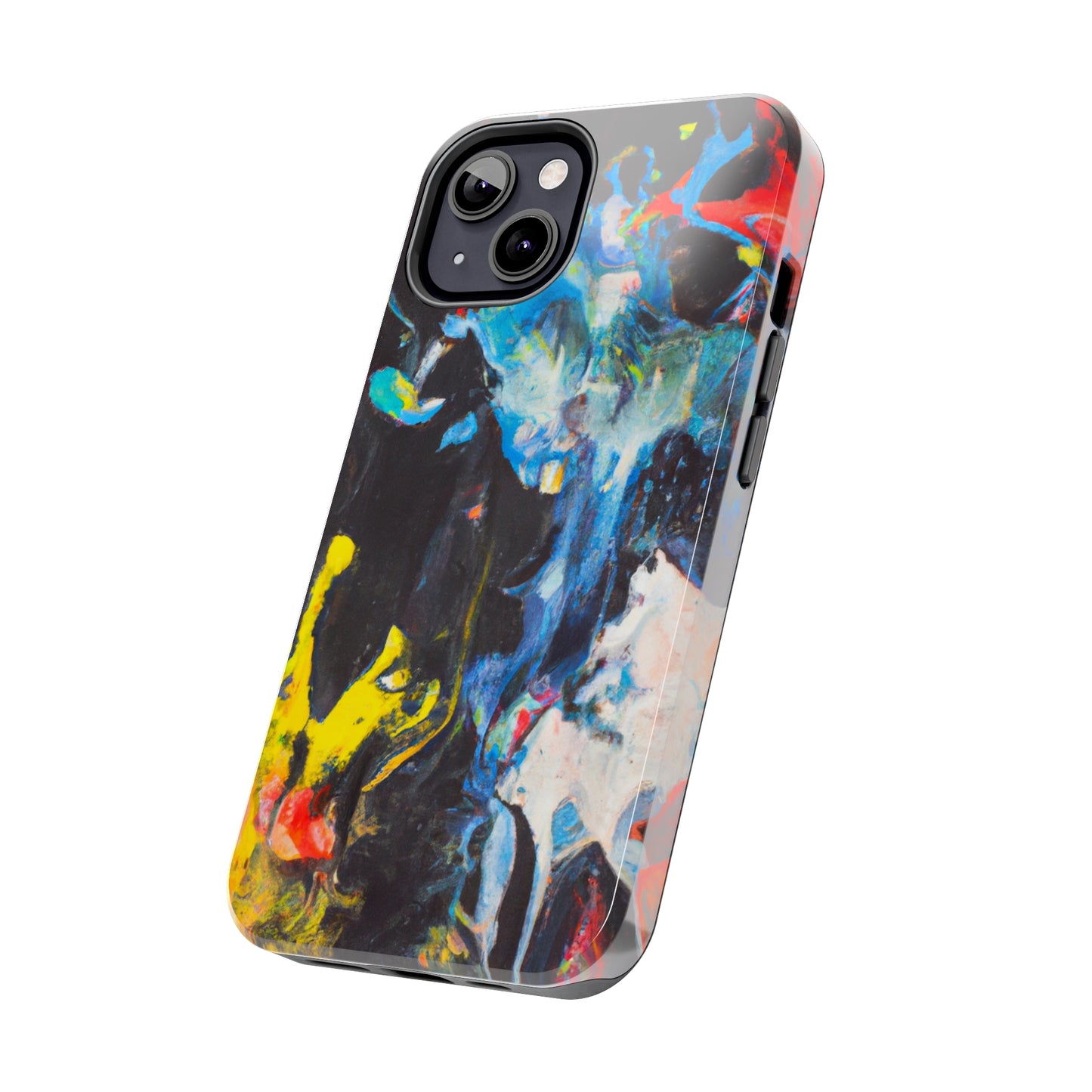 Tough Case-Mate iPhone Case Ft. Blue Splat