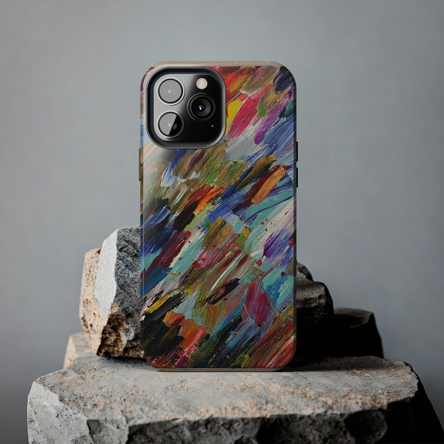 Tough Case-Mate iPhone Case Ft. Abstract Acrylic Feathers