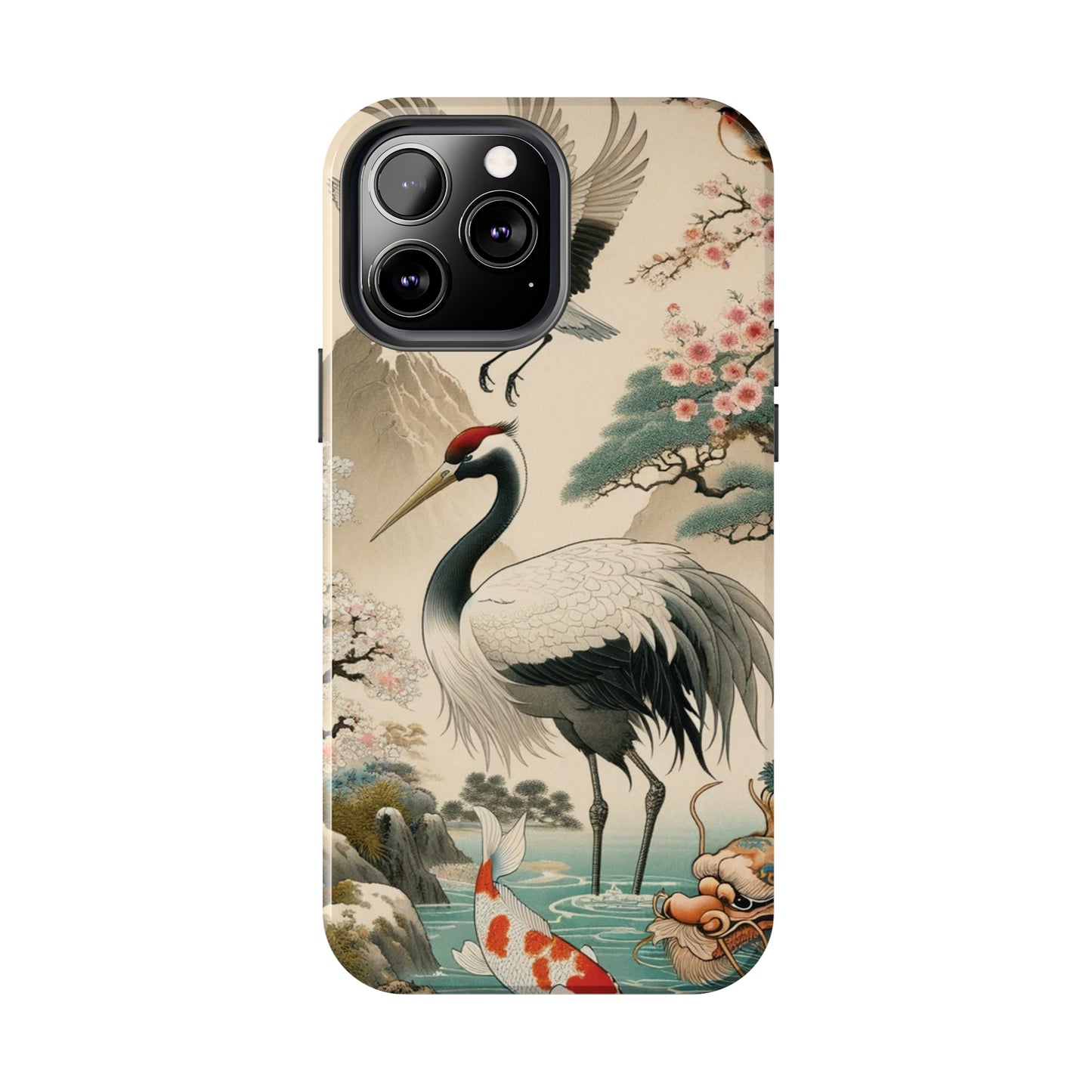 ToughDrop Apple iPhone Case Ft. Spirit Crane