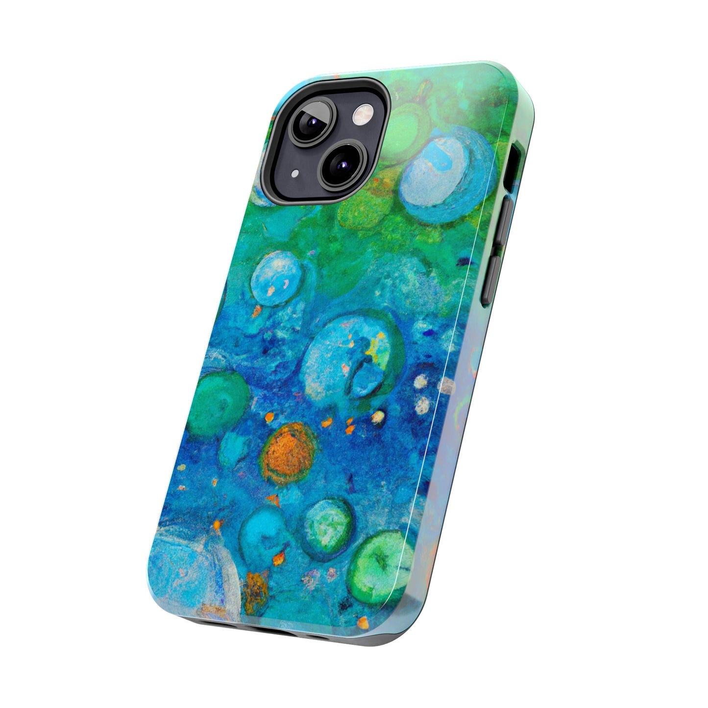 Tough Apple iPhone Cases Ft. Abstract Bubbles