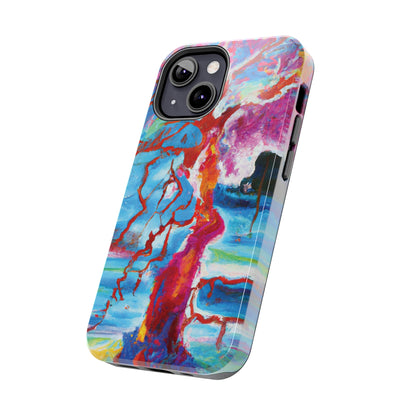 Tough Apple iPhone Cases Ft. Abstract Spirit Tree