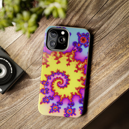 Tough Case-Mate iPhone Case Ft. Tie Dye Fractal