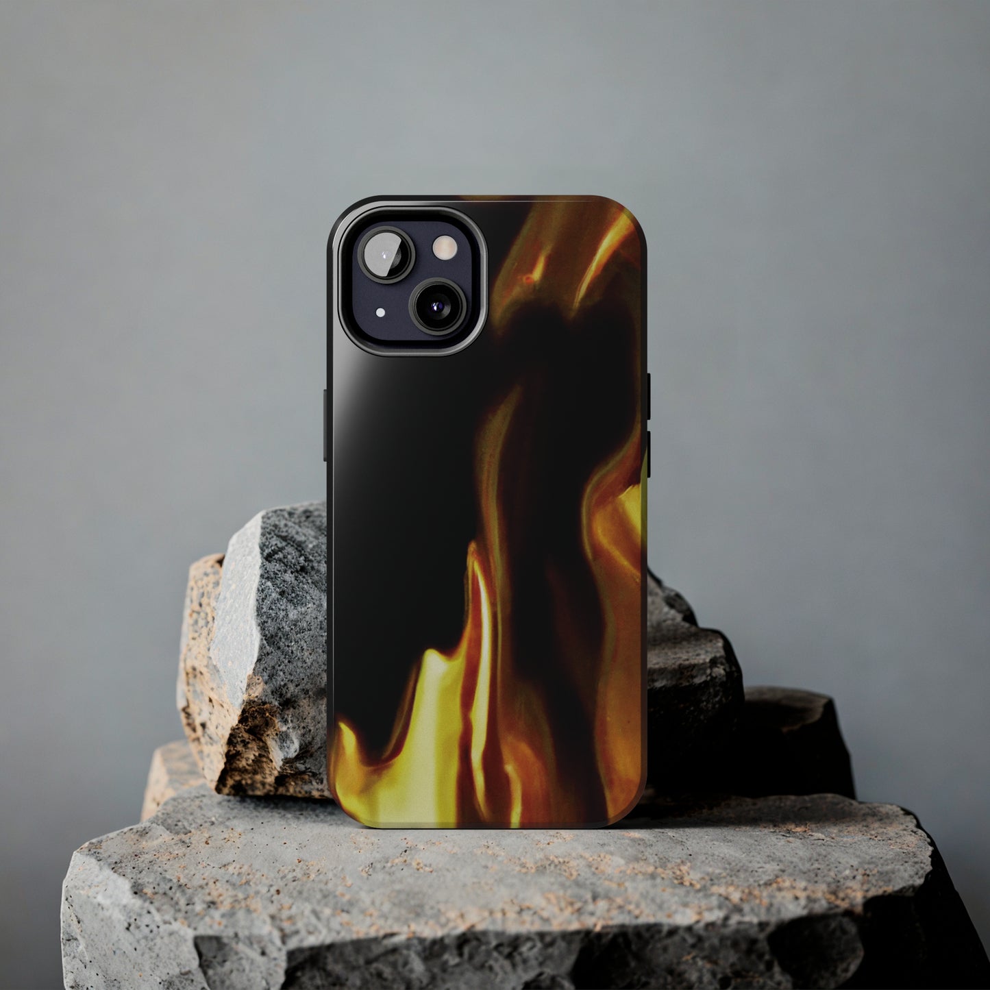 Tough Apple iPhone Cases Ft. Abstract Flames