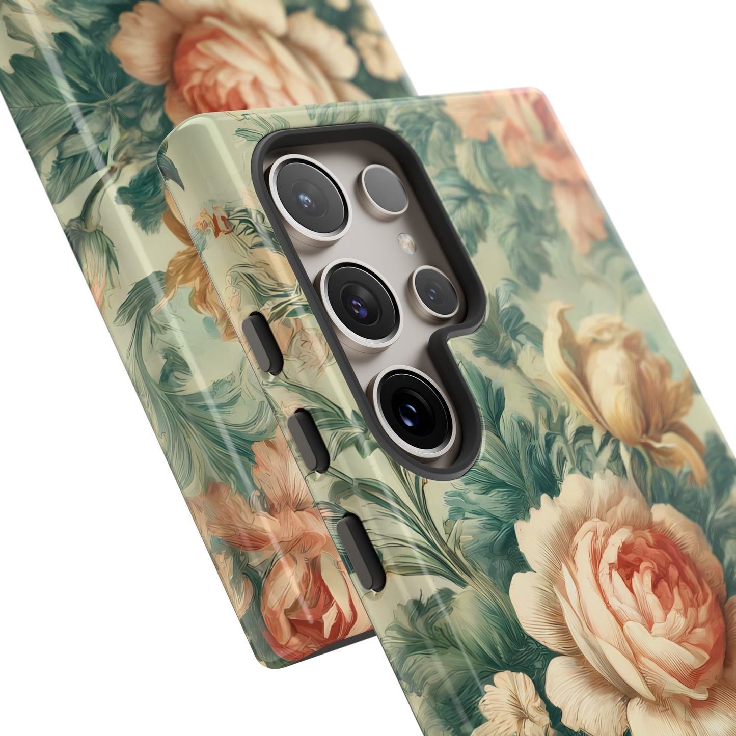 Tough Phone Case Ft. Cottagecore Rose