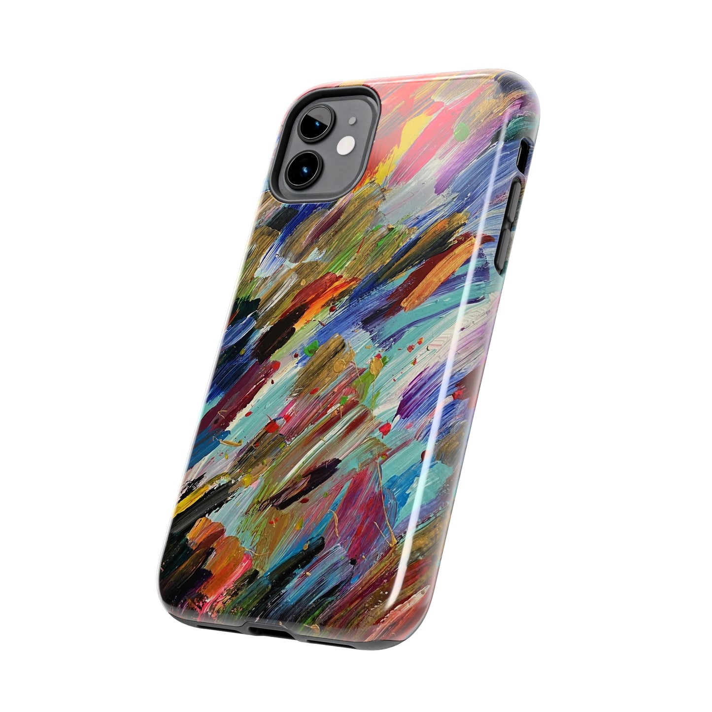 Tough Case-Mate iPhone Case Ft. Abstract Acrylic Feathers