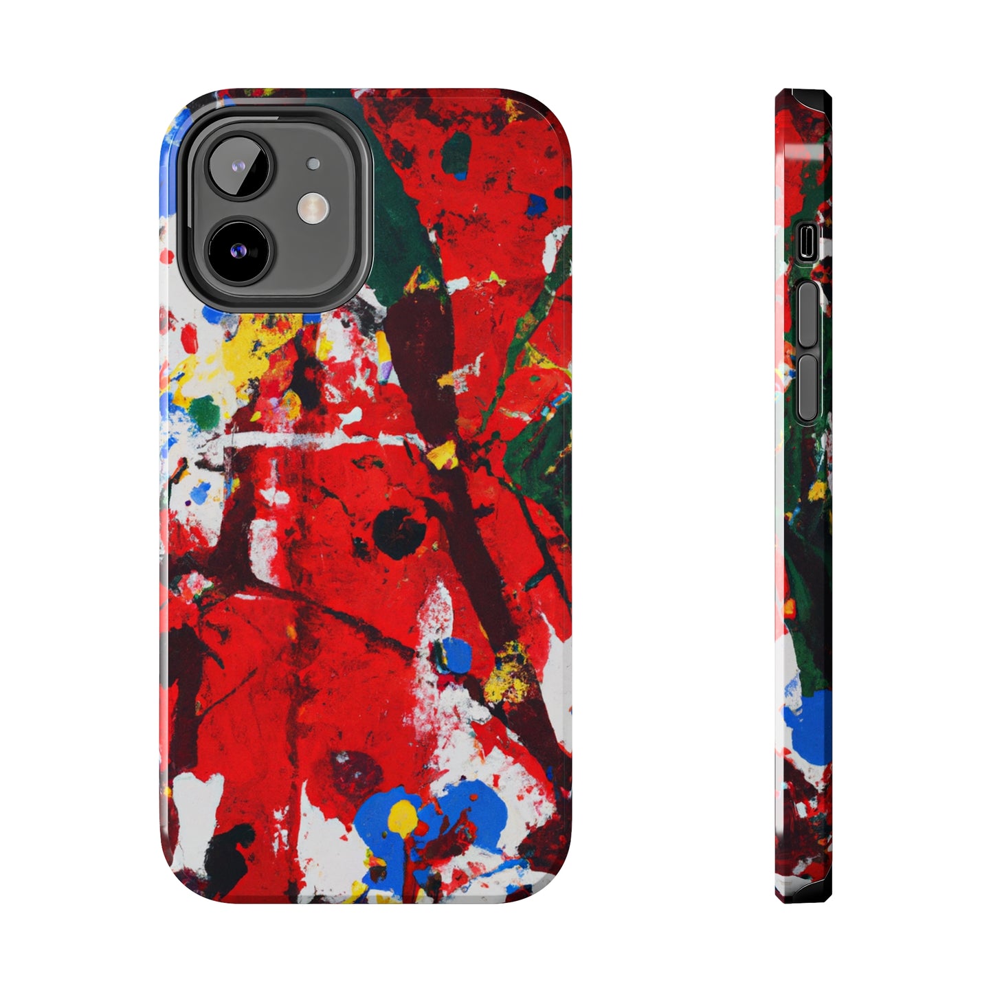 Tough Case-Mate iPhone Case Ft. Fractured Red