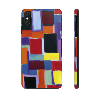 Tough Case-Mate iPhone Case Ft. Abstract Rectangles