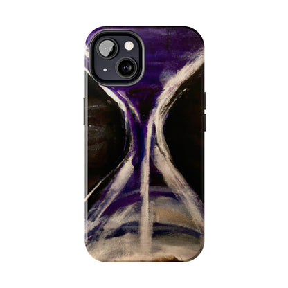 Tough Case-Mate iPhone Case Ft. Purple Hourglass