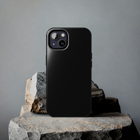 Tough Case-Mate Solid Black iPhone Case