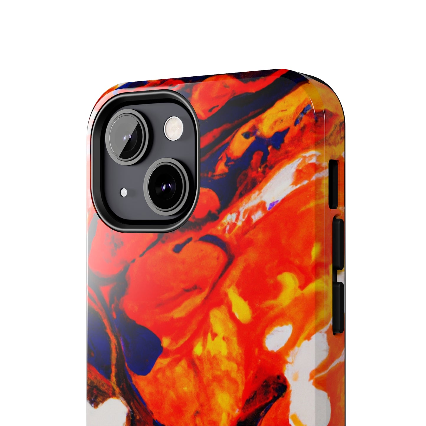 Tough Apple iPhone Cases Ft. Abstract Halloween Pumpkin