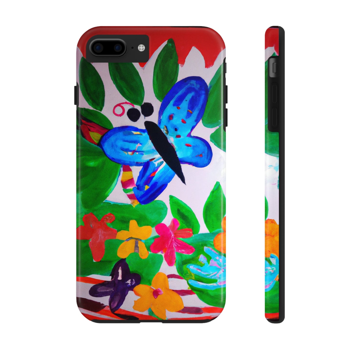 Tough Case-Mate iPhone Case Ft. Watercolor Butterfly