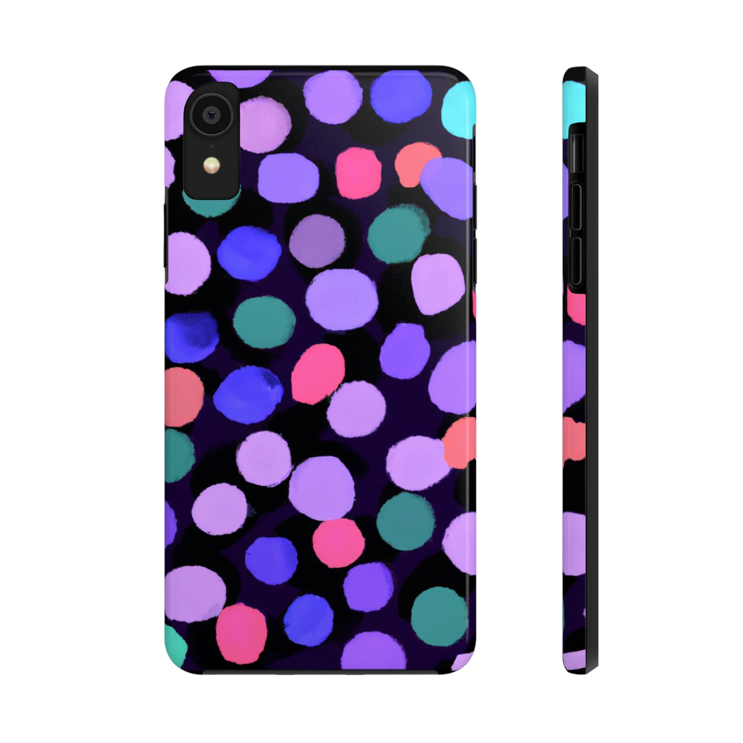 Tough Case-Mate iPhone Case Ft. Purple Dots