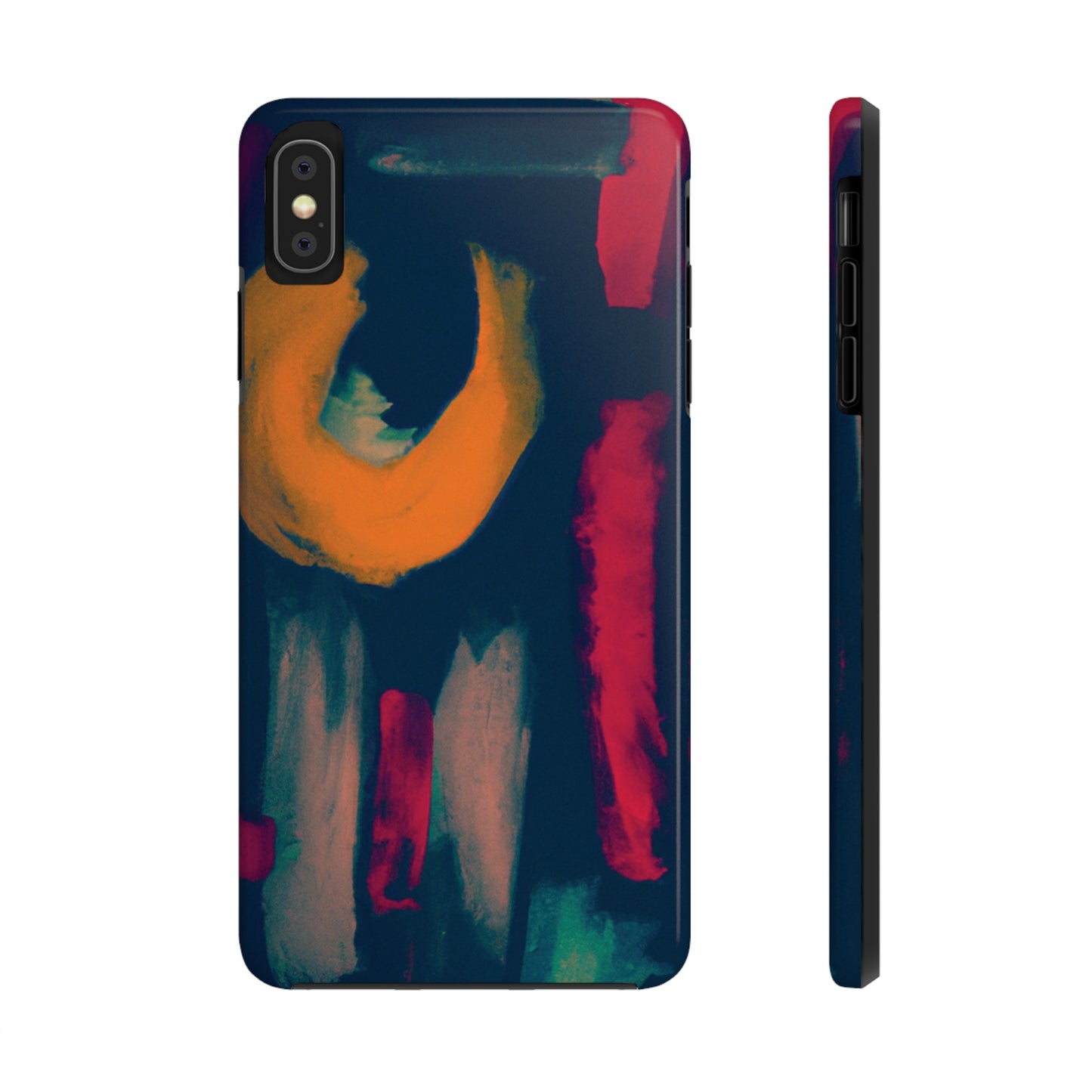 Strong Apple iPhone Case Ft. Abstract Moon