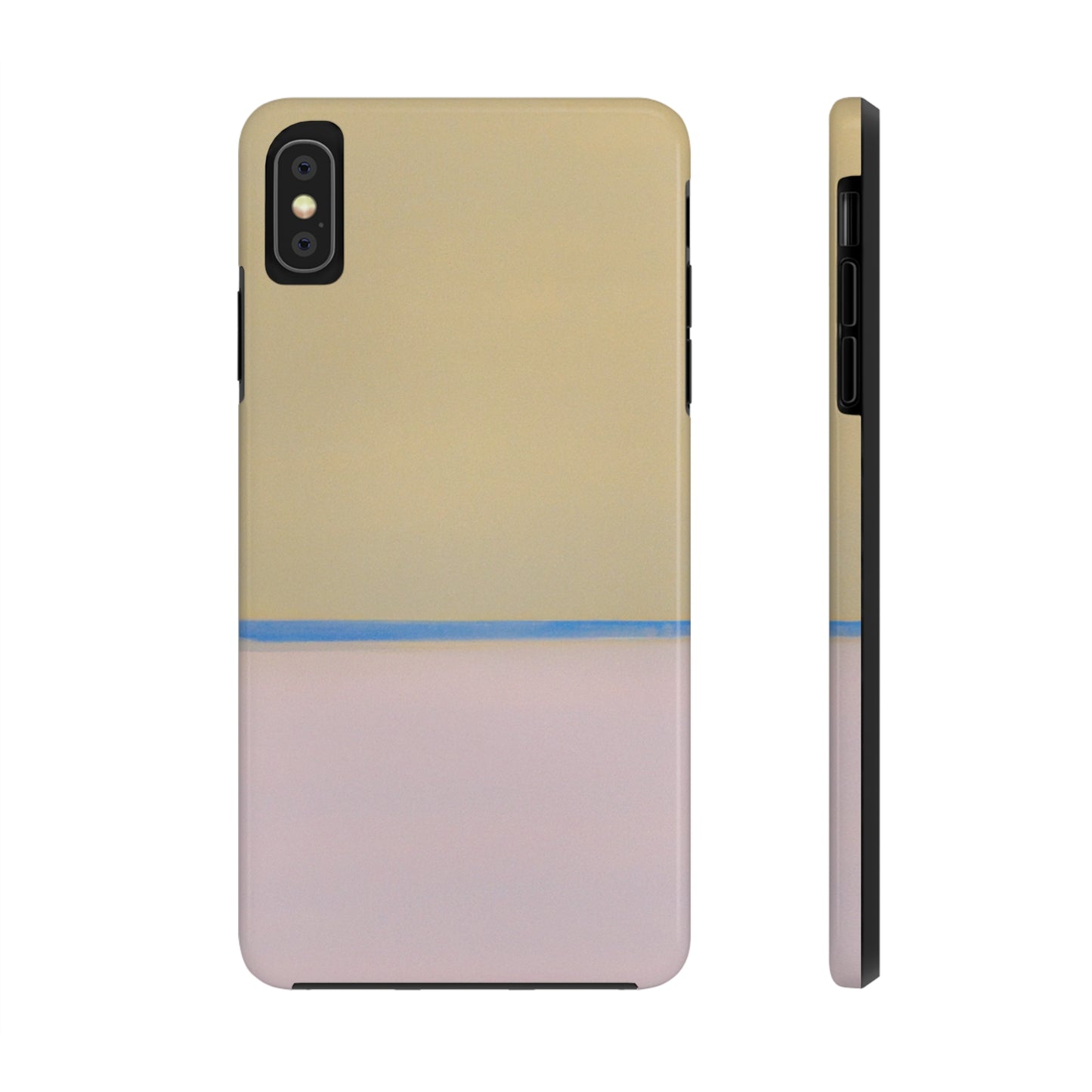 Strong Apple iPhone Case Ft. Minimal Thin Stripe