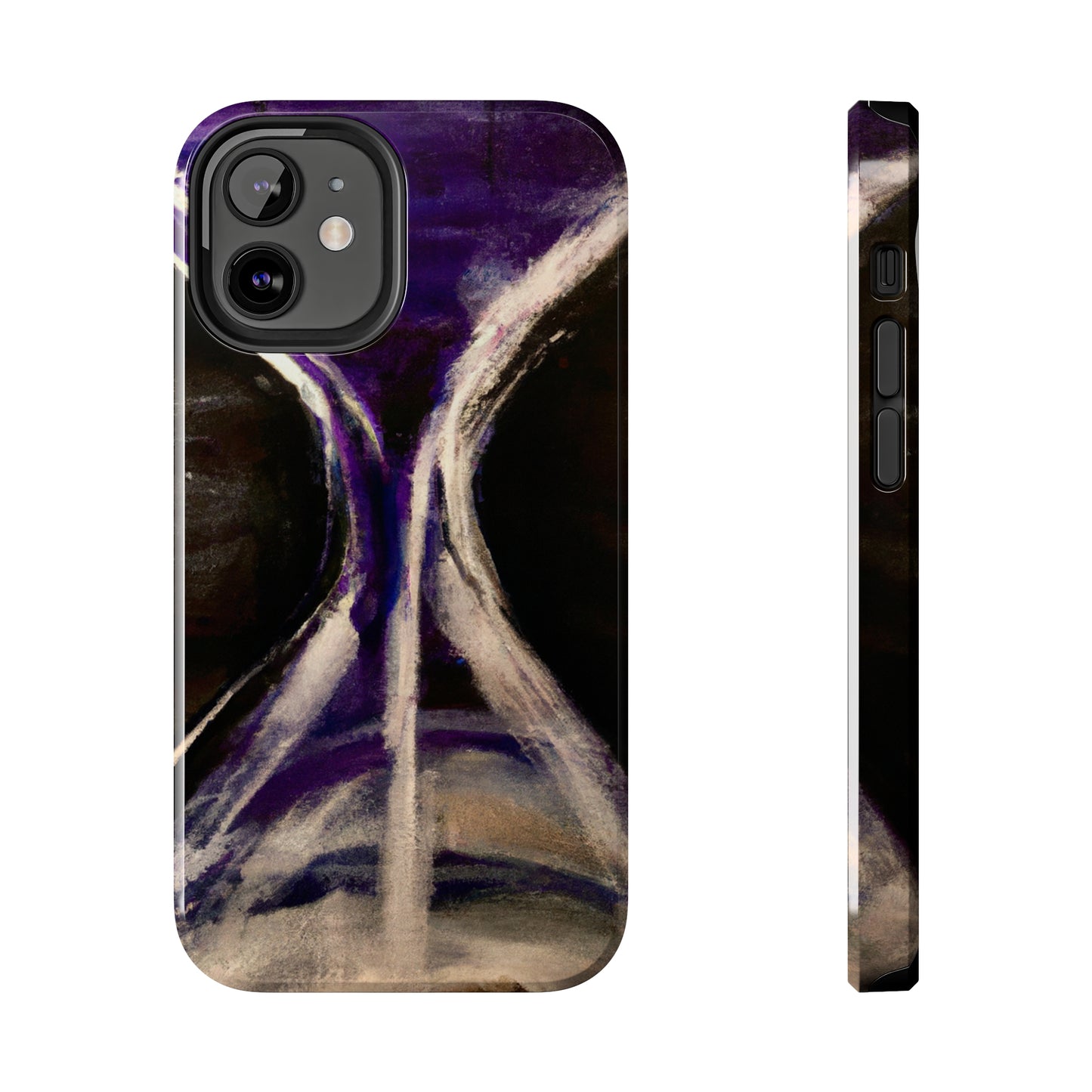 Tough Case-Mate iPhone Case Ft. Purple Hourglass