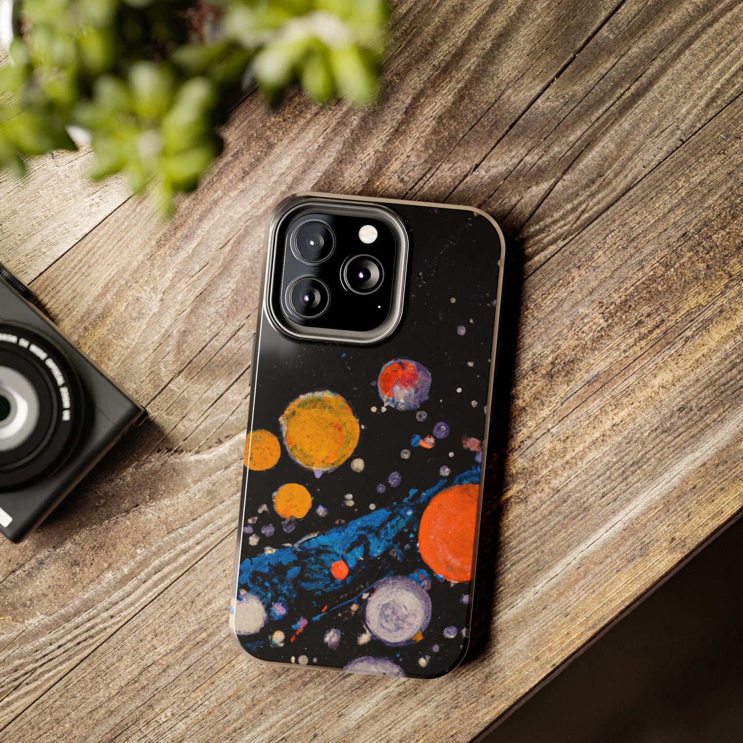 Tough Apple iPhone Cases Ft. Space Bubbles