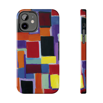 Tough Case-Mate iPhone Case Ft. Abstract Rectangles