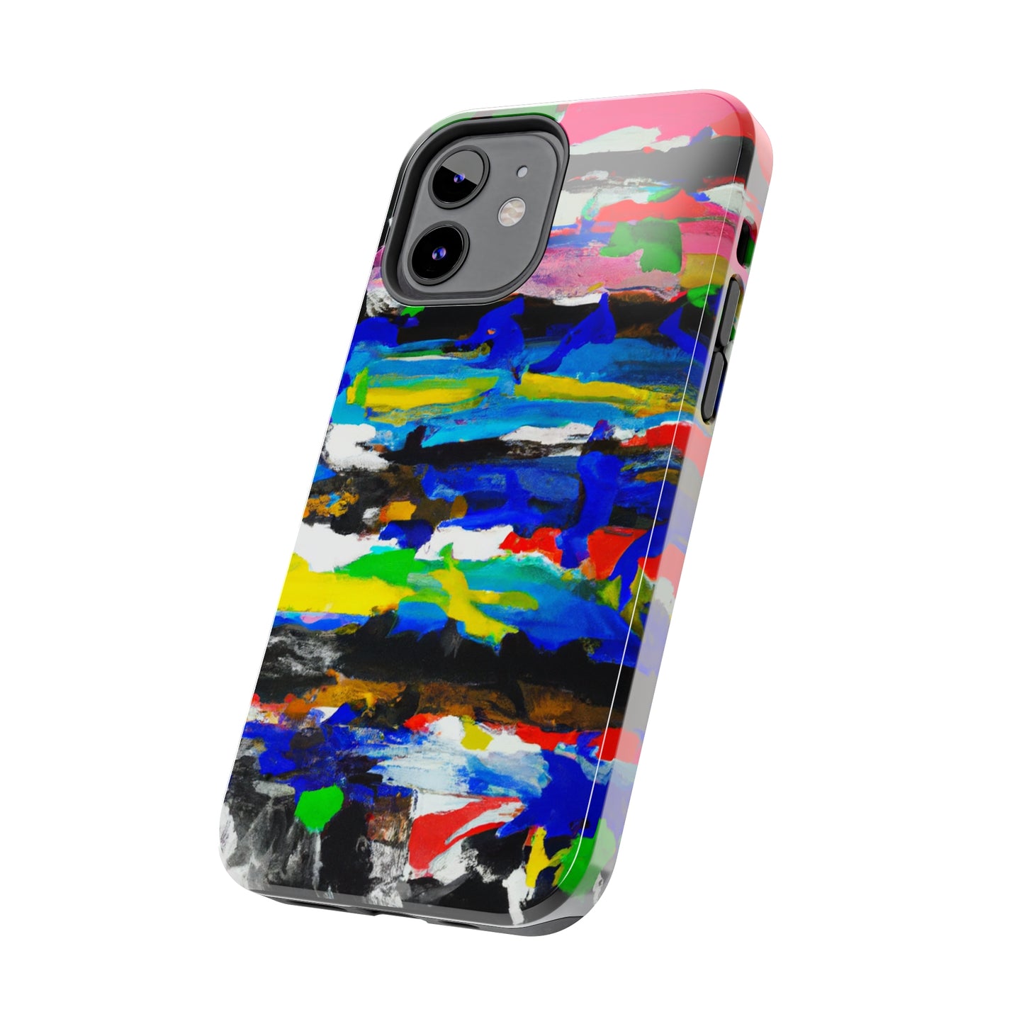 Tough Case-Mate iPhone Case Ft. Abstract Stripes