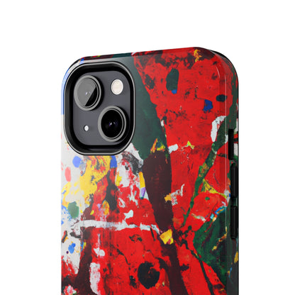 Tough Case-Mate iPhone Case Ft. Fractured Red