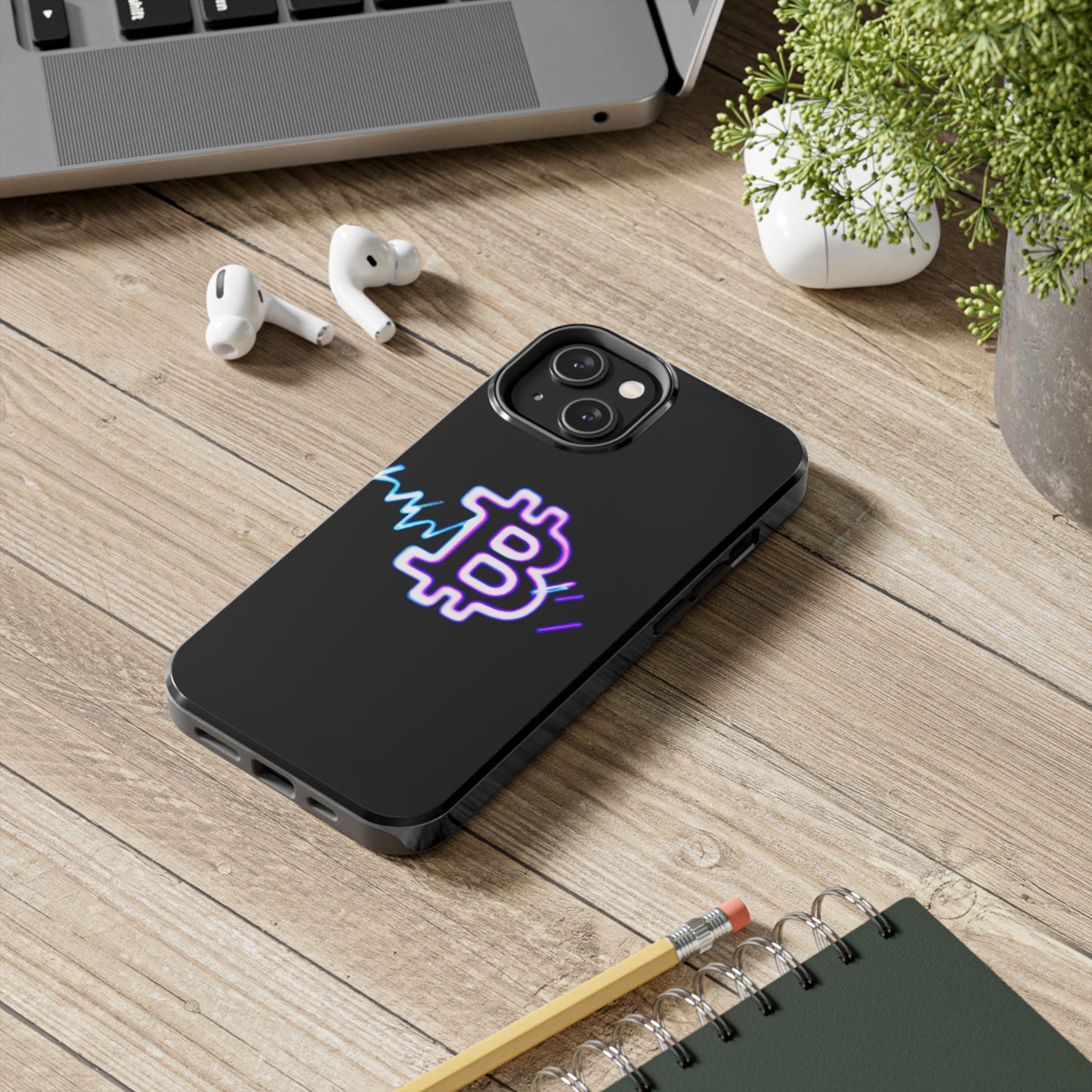 Tough Case-Mate iPhone Case Ft. Synthwave BTC