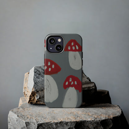 Tough Apple iPhone Cases Ft. Acrylic Mushrooms