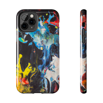 Tough Case-Mate iPhone Case Ft. Blue Splat