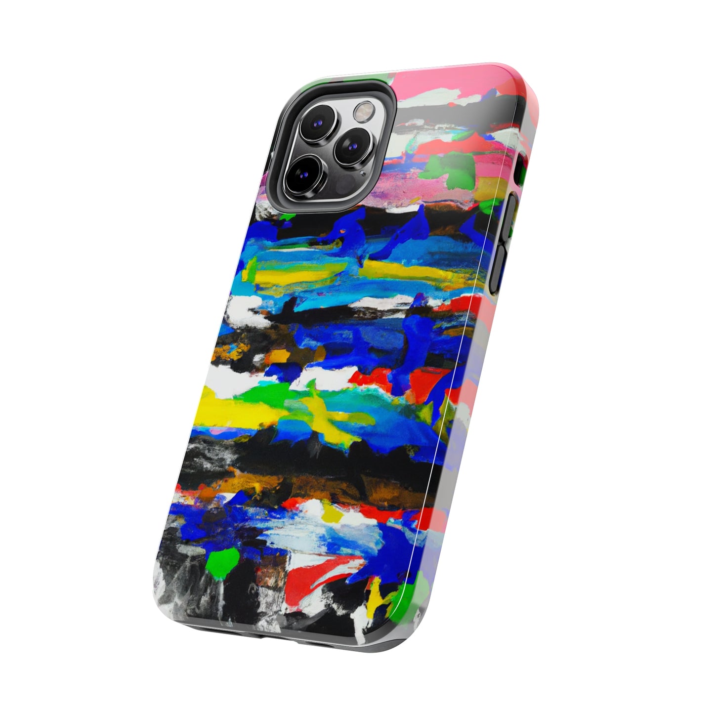 Tough Case-Mate iPhone Case Ft. Abstract Stripes