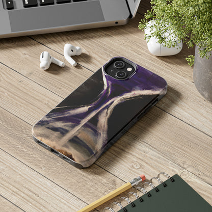 Tough Case-Mate iPhone Case Ft. Purple Hourglass