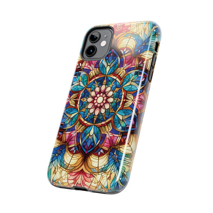 ToughDrop Apple iPhone Case Ft. Stained Glass Fractal