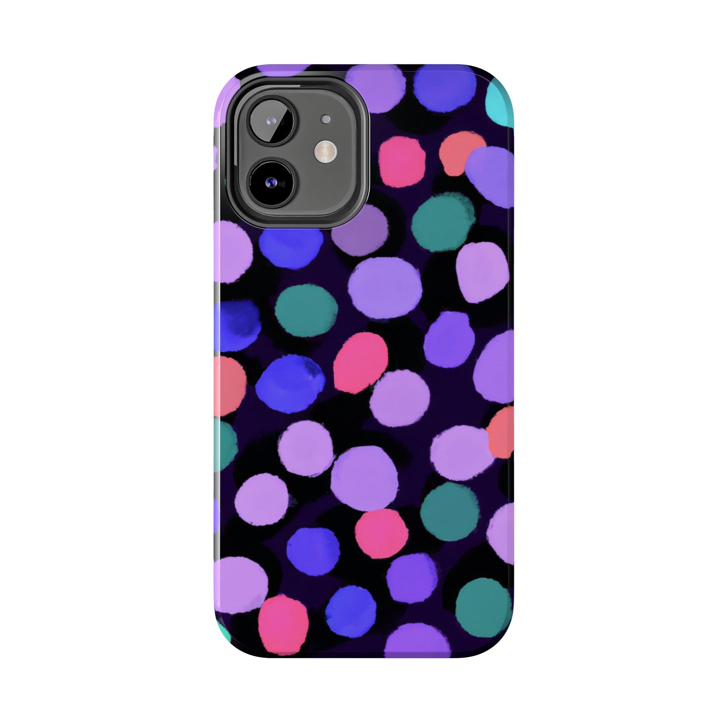 Tough Case-Mate iPhone Case Ft. Purple Dots