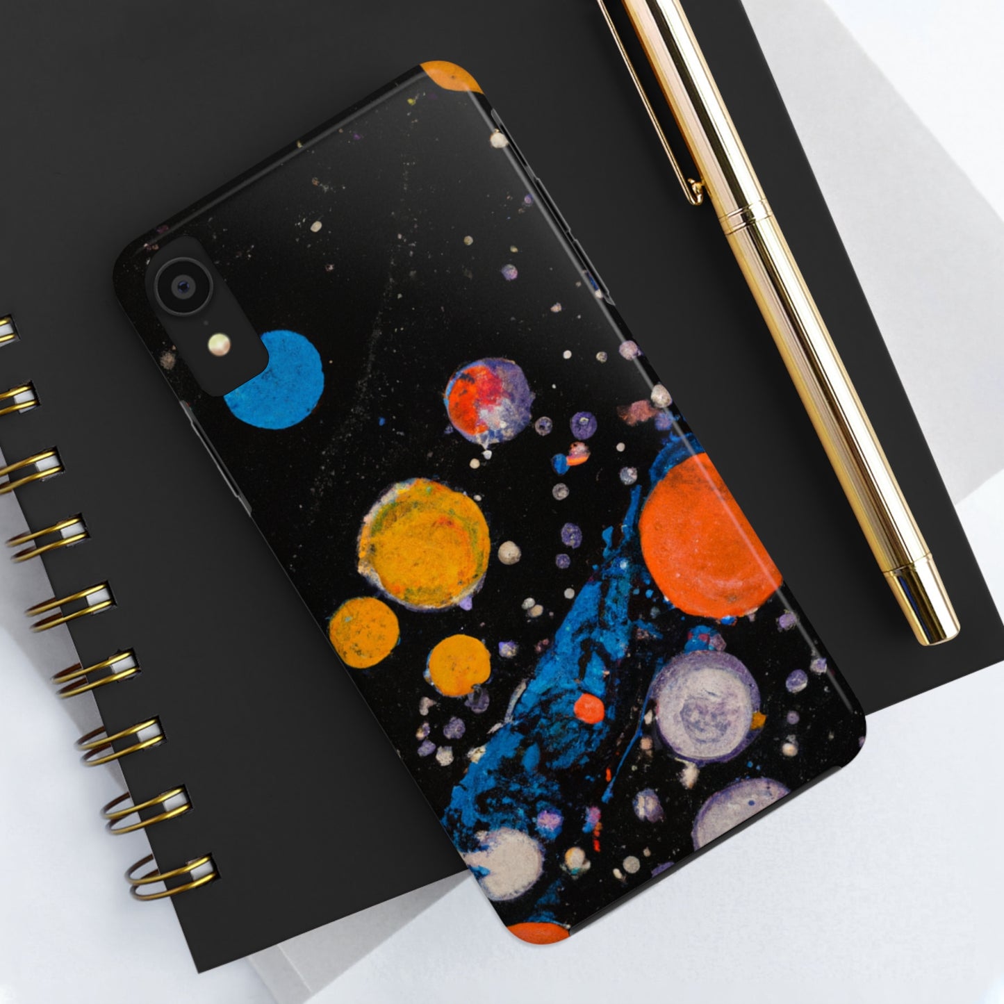 Tough Apple iPhone Cases Ft. Space Bubbles