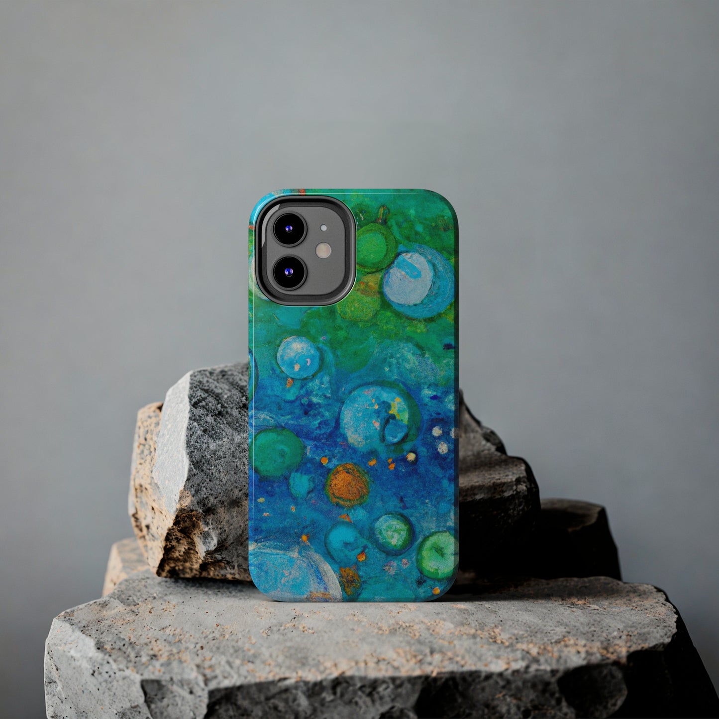 Tough Apple iPhone Cases Ft. Abstract Bubbles