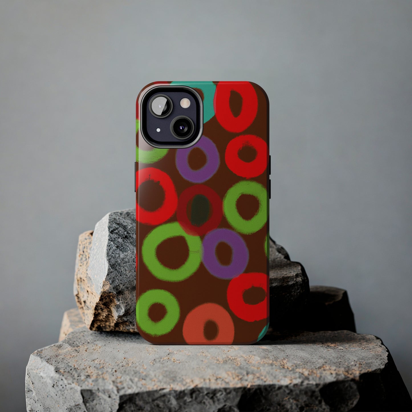 Tough Case-Mate iPhone Case Ft. Fruity Circles