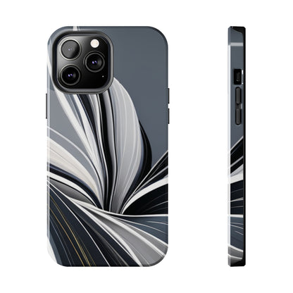 Strong Apple iPhone Cases Ft. Black and White Abstract Sail