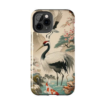 ToughDrop Apple iPhone Case Ft. Spirit Crane