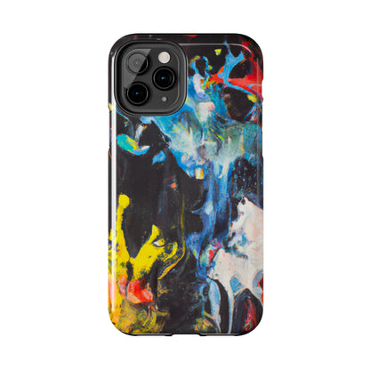 Tough Case-Mate iPhone Case Ft. Blue Splat