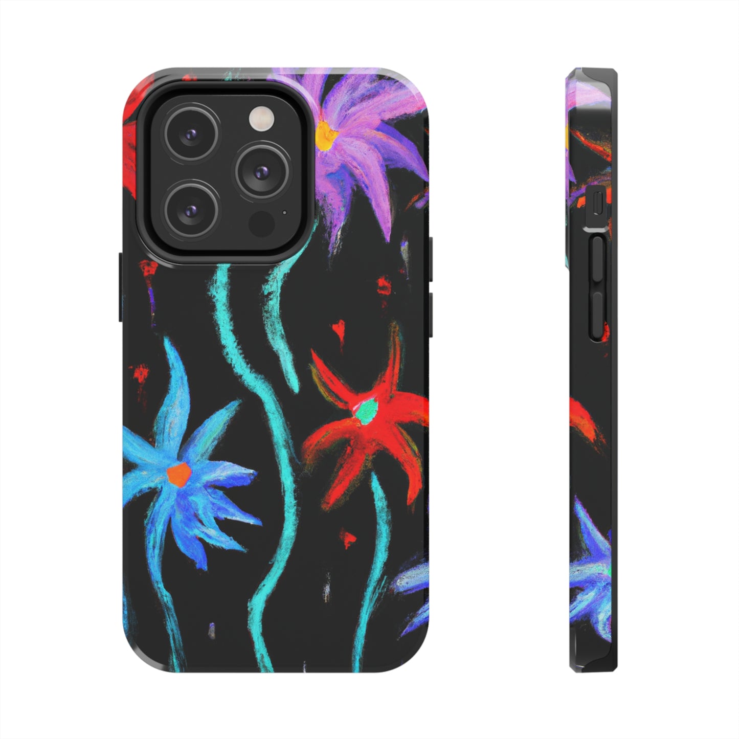 Tough Case-Mate iPhone Case Ft. Abstract Flowers