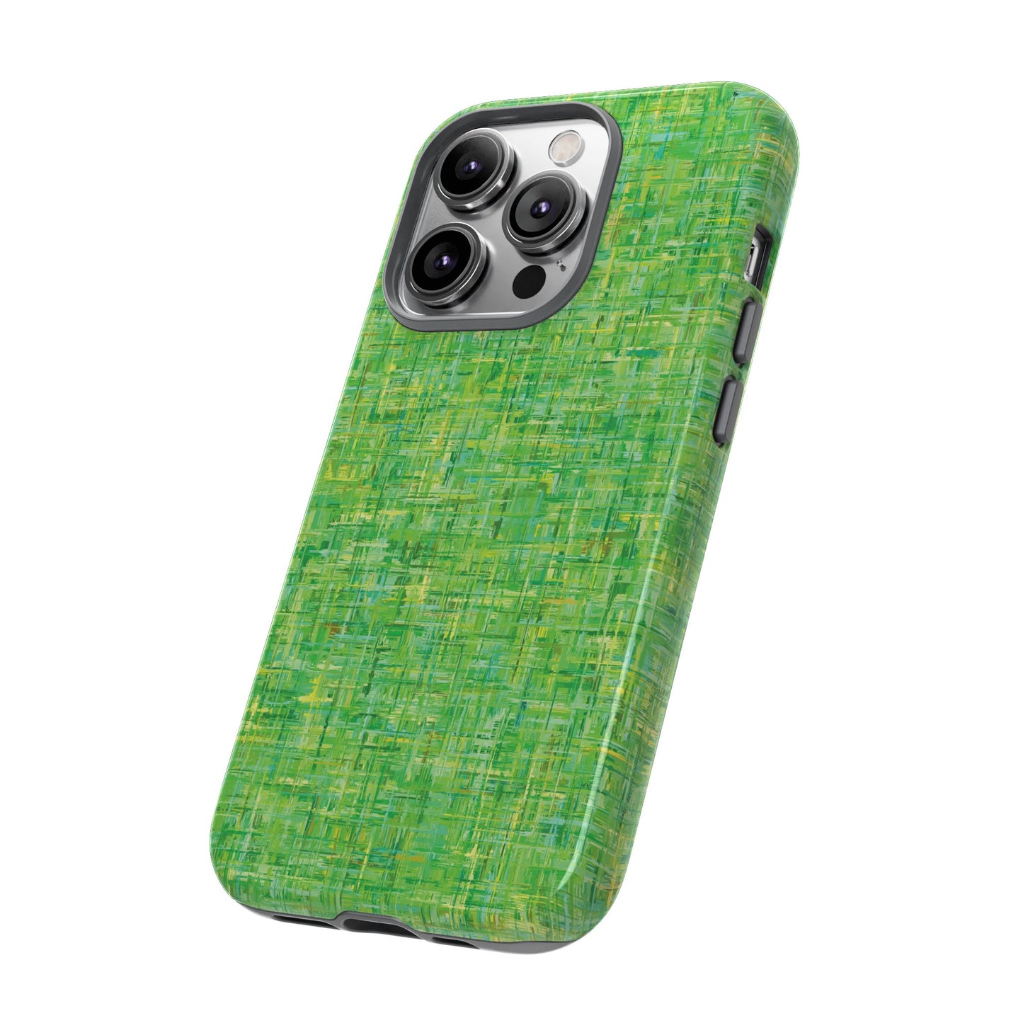 Tough Phone Case Ft. Acrylic Linear Green