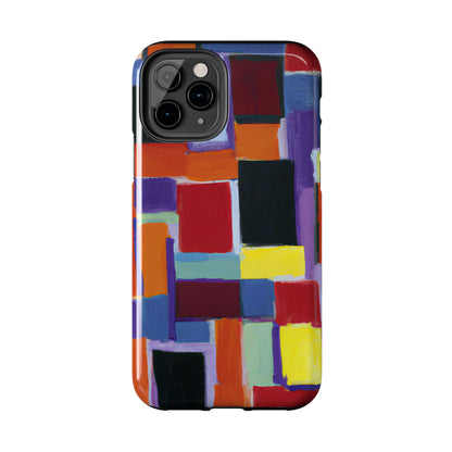 Tough Case-Mate iPhone Case Ft. Abstract Rectangles