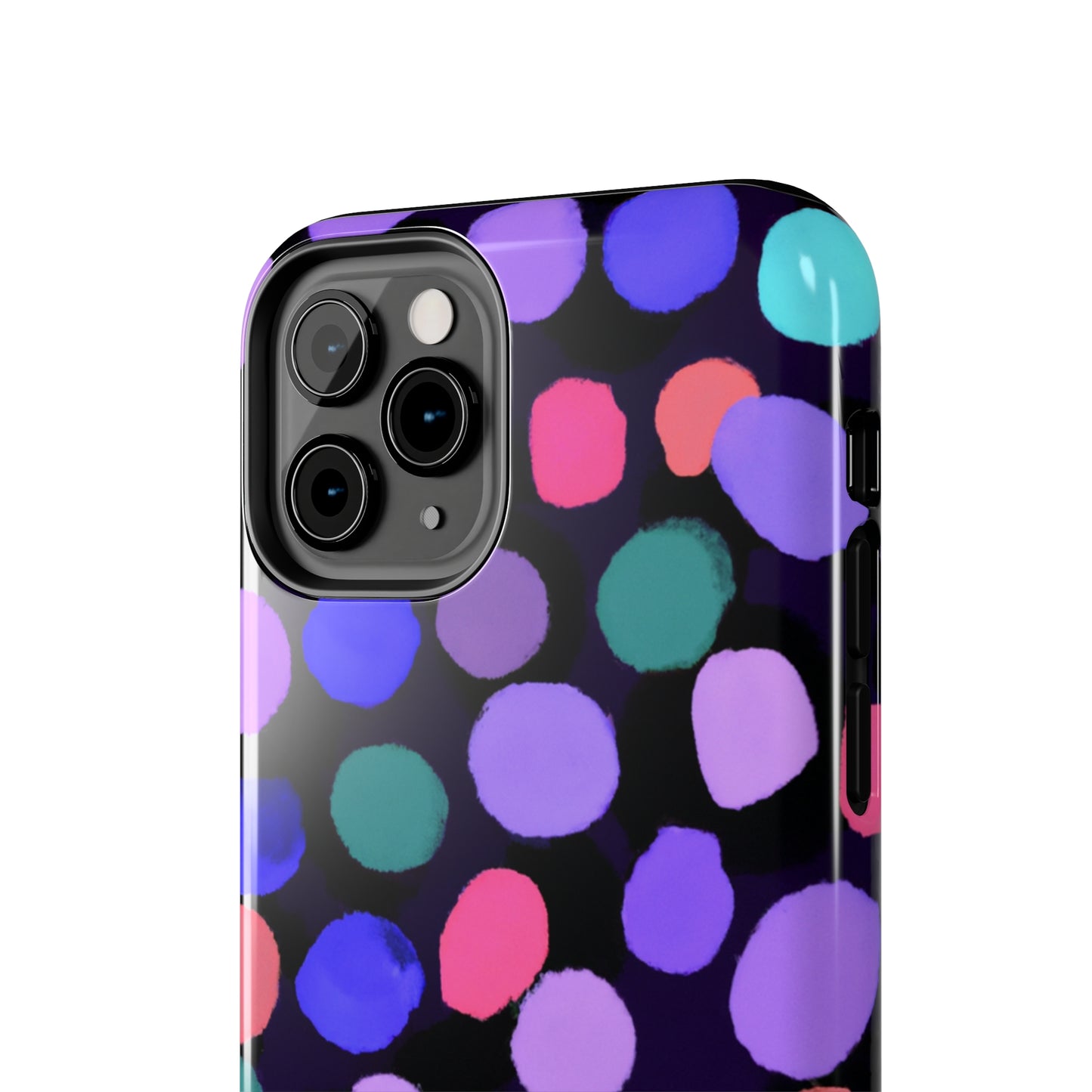 Tough Case-Mate iPhone Case Ft. Purple Dots