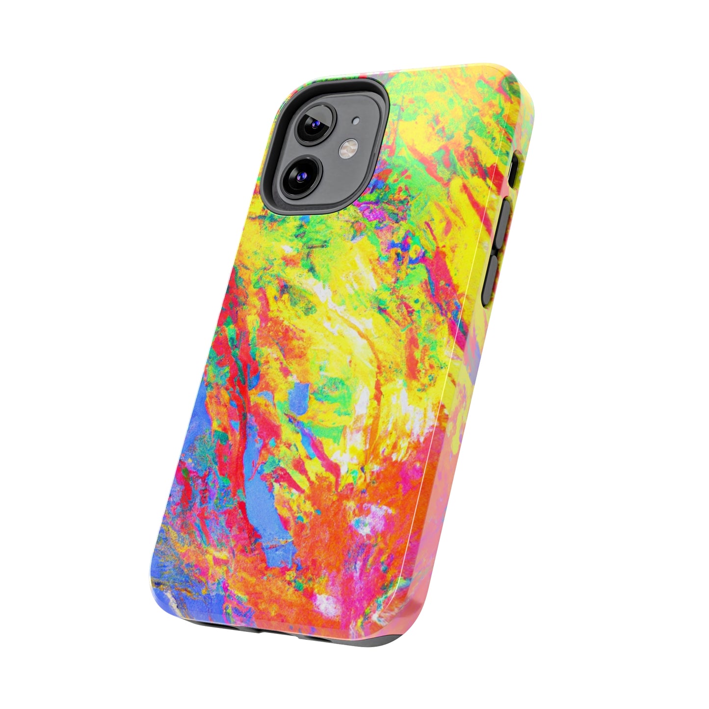 Tough Apple iPhone Cases Ft. Abstract Sherbet