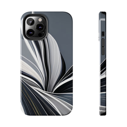 Strong Apple iPhone Cases Ft. Black and White Abstract Sail