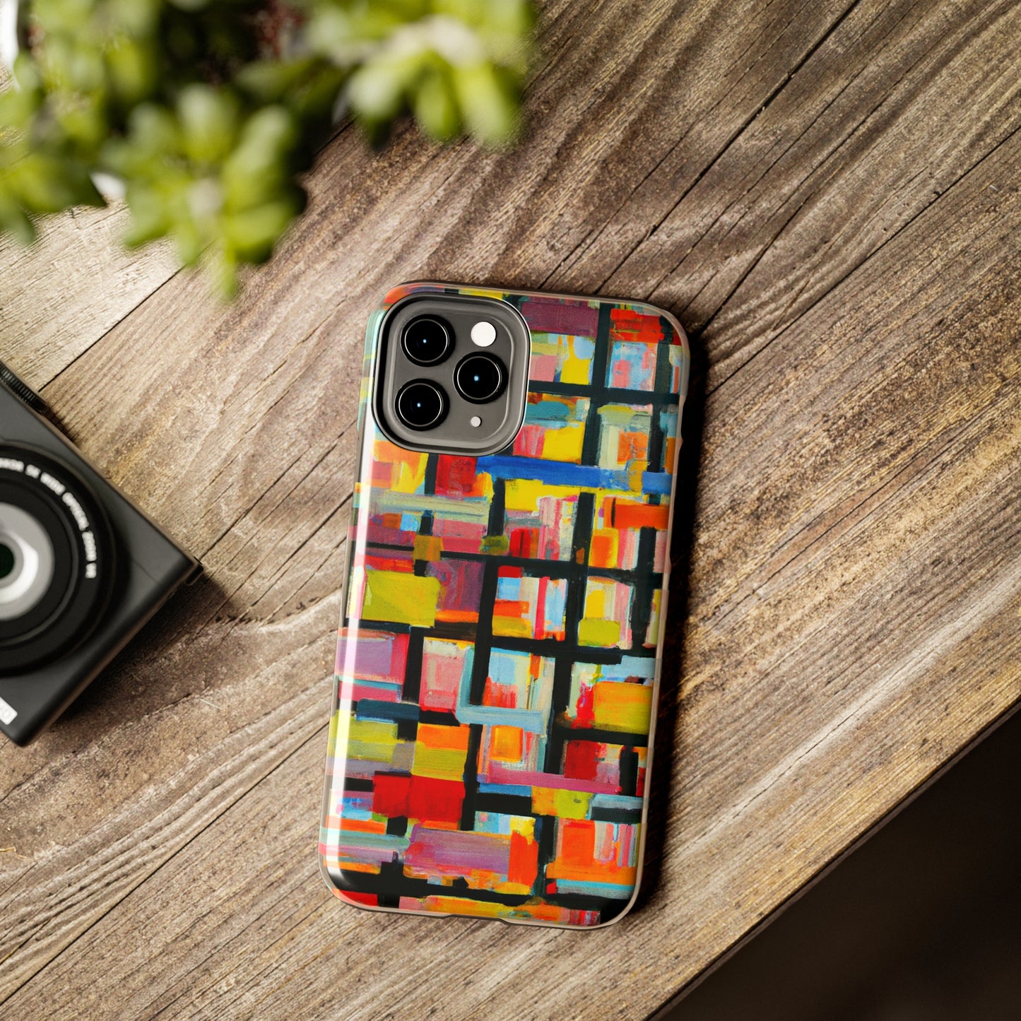 Tough Case-Mate iPhone Case Ft. Abstract Bricks