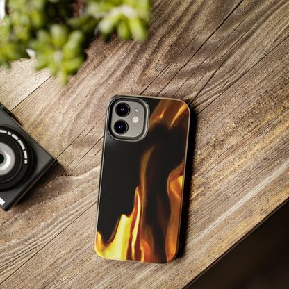 Tough Apple iPhone Cases Ft. Abstract Flames